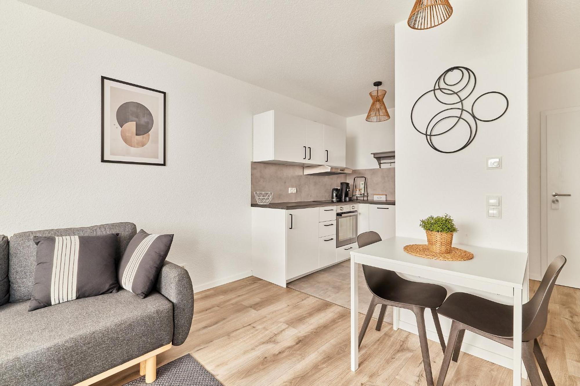 Elegantes 1 Zimmer Apartment Neubau Mannheim Bagian luar foto